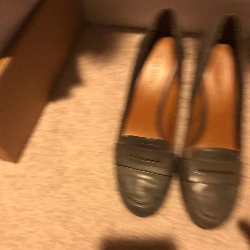 Gray Wedge heel